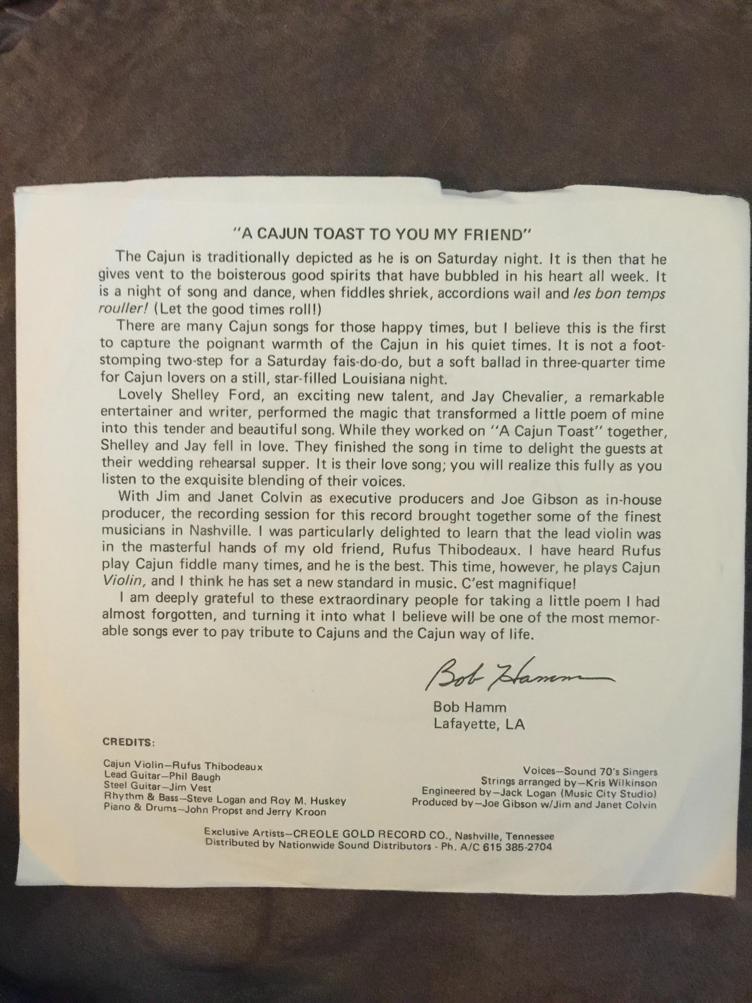 Shelley Ford and Jay Chevalier